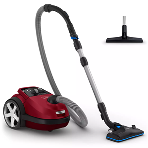 Philips Performer Silent, 750 W, red - Vacuum cleaner FC8781/09