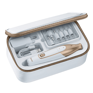 Beurer, white/gold - Manicure/pedicure set MP64