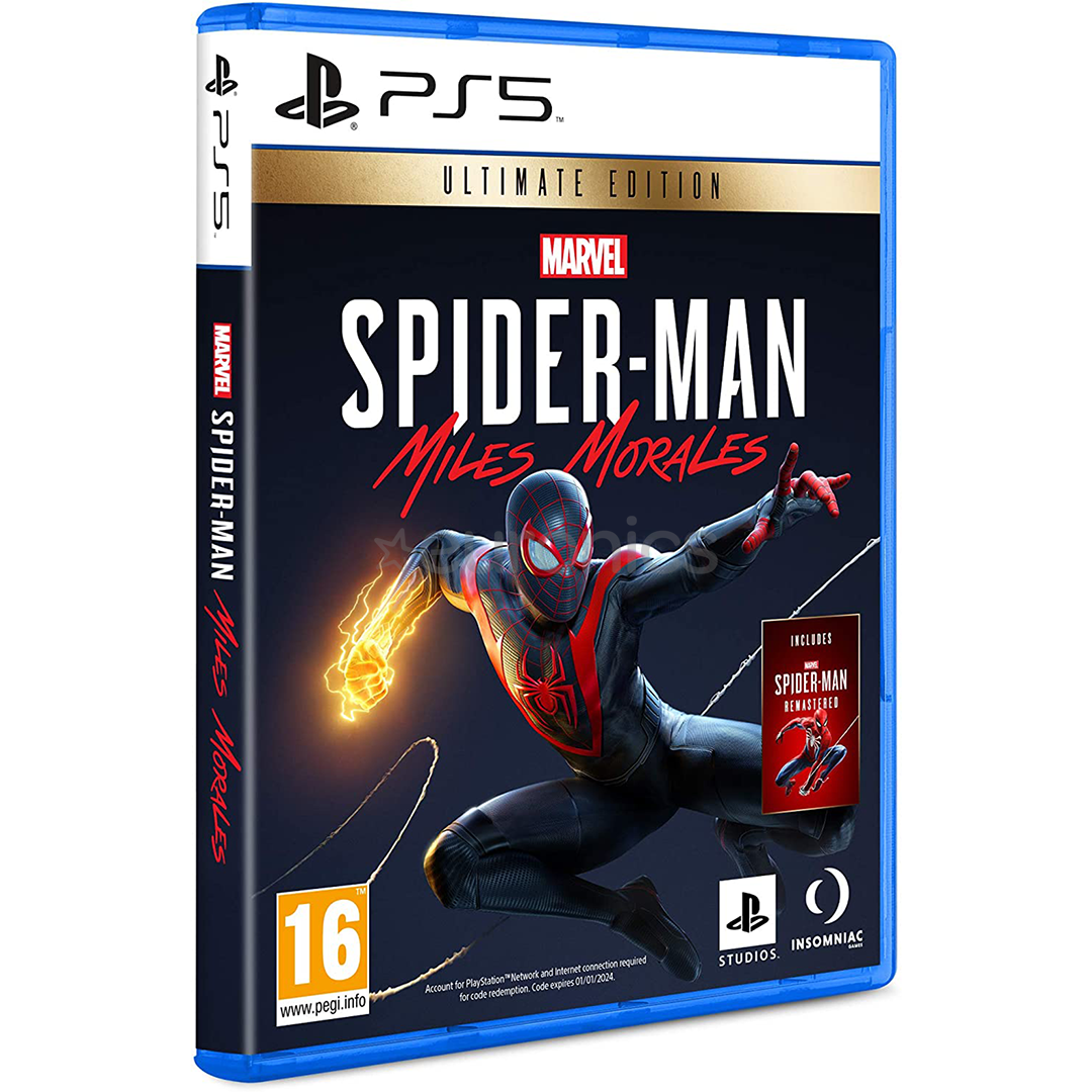 PS5 mäng Marvel’s Spider-Man: Miles Morales Ultimate