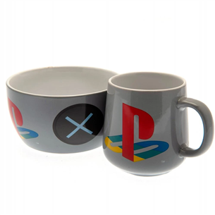 Mug and bowl Playstation Classic
