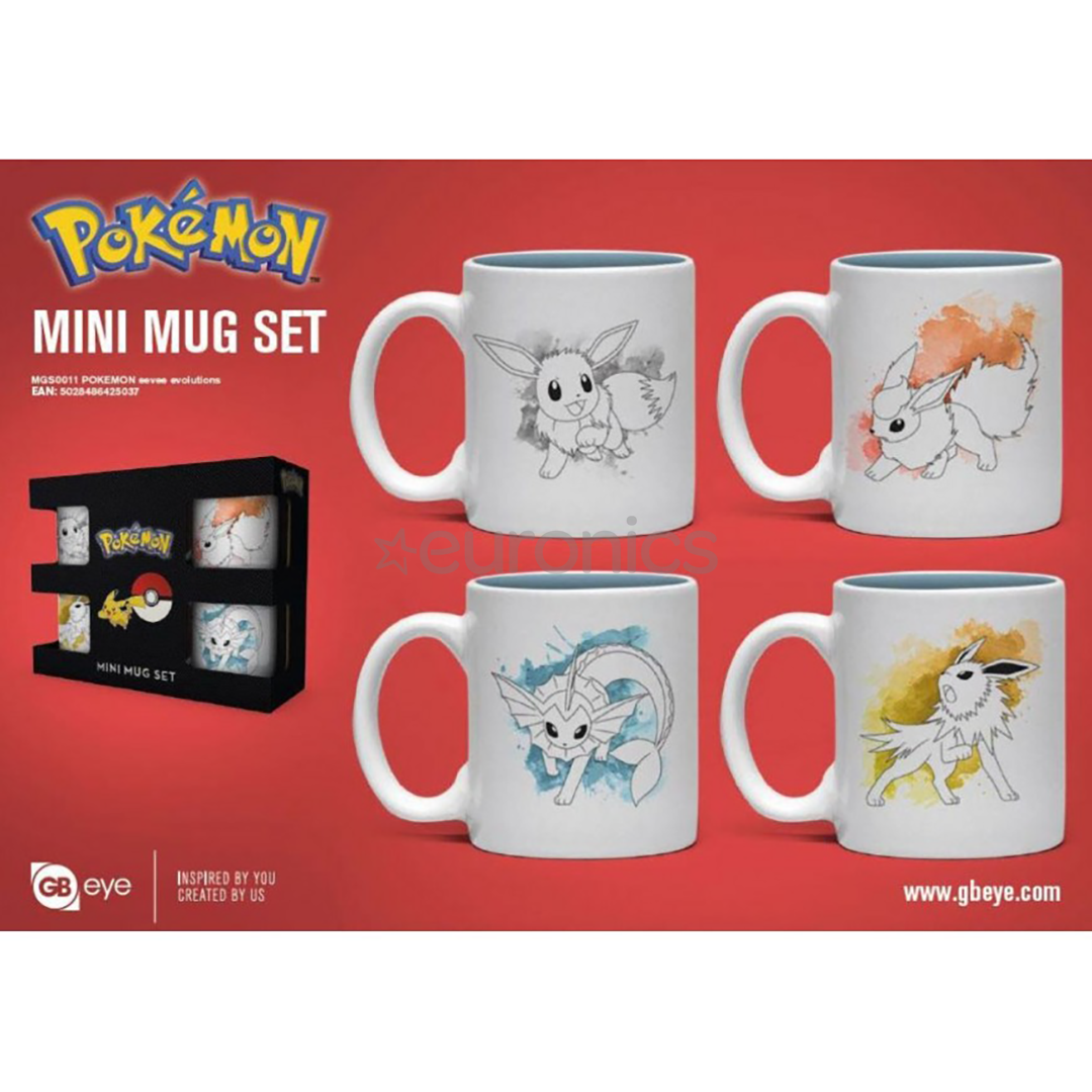 4 x Kruus Pokemon Eevee