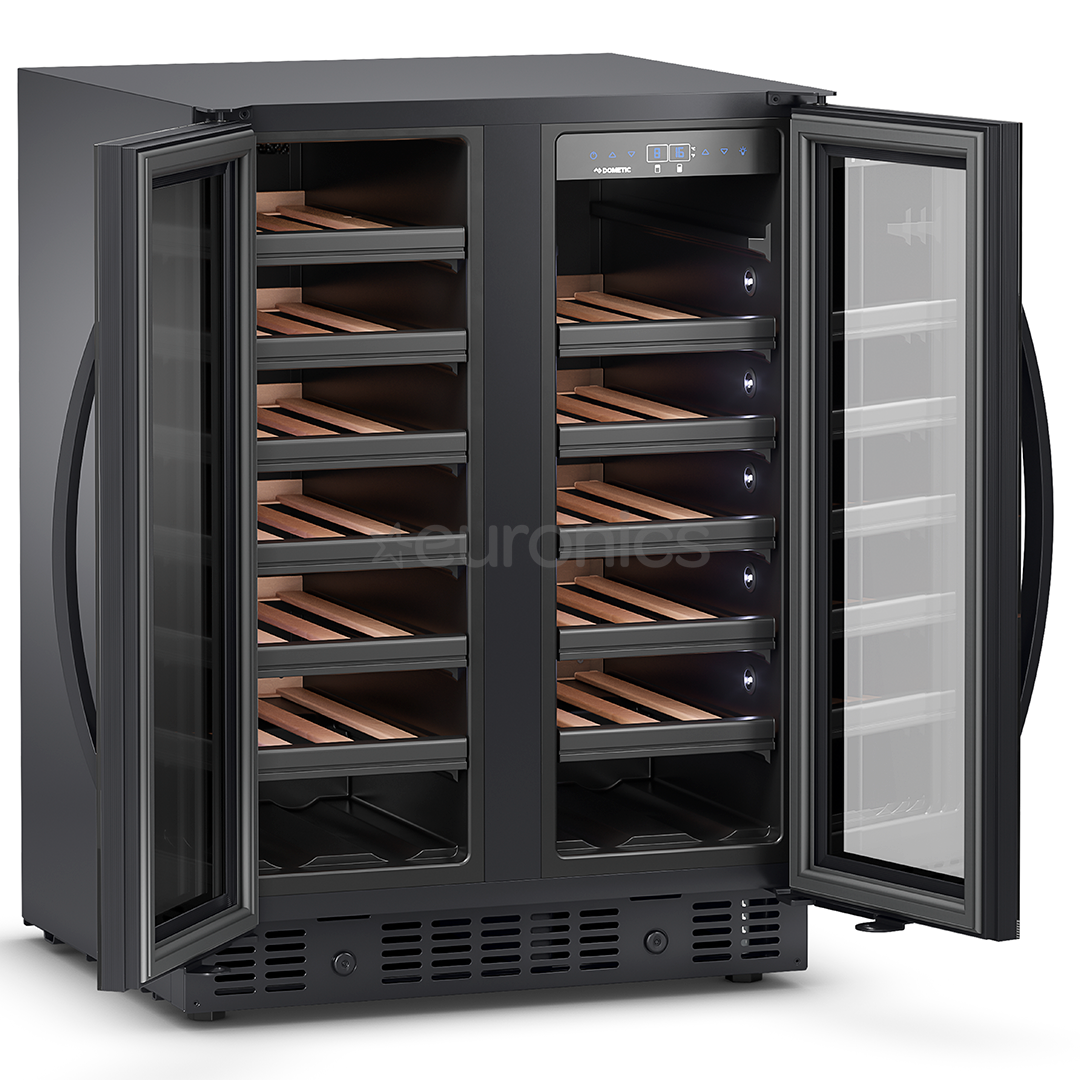 Dometic, 40 pudelit, kõrgus 82 cm, must - Veinikülmik