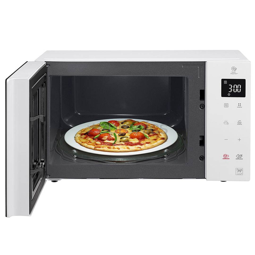 LG, 23 L, 1150 W, white/black - Microwave Oven