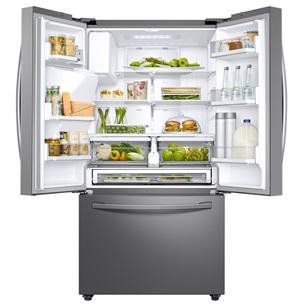 Samsung, vee- ja jääautomaat, 630 L, kõrgus 178 cm, roostevaba teras - SBS-külmik