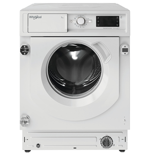 Whirlpool, 7 kg, depth 55 cm, 1400 rpm - Built-in Washing Machine BIWMWG71483EEU