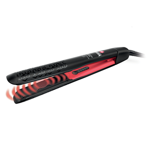Valera Swiss'x PulseCare, 120-230°C, красный/черный - Щипцы для выпрямления волос