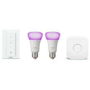 Nutivalgusti komplekt Philips Hue White and Color Ambiance (E27)