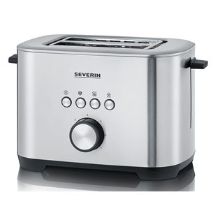 Severin, 800 W, inox - Toaster AT2510