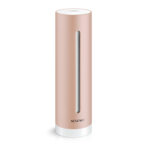 Netatmo Smart Indoor Air Quality Monitor, roosa kuldne - Nutikas siseõhu kvaliteedi mõõtja NHC-EC