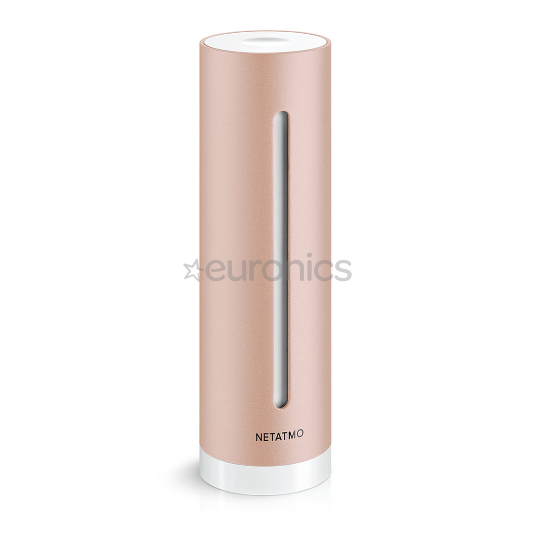 Netatmo Smart Indoor Air Quality Monitor, rose gold - Smart Air Quality Monitor