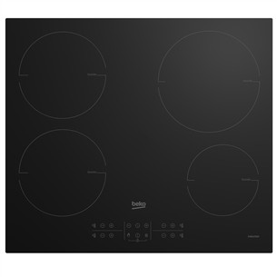 Beko, laius 58 cm, raamita, must - Integreeritav induktsioonpliidiplaat