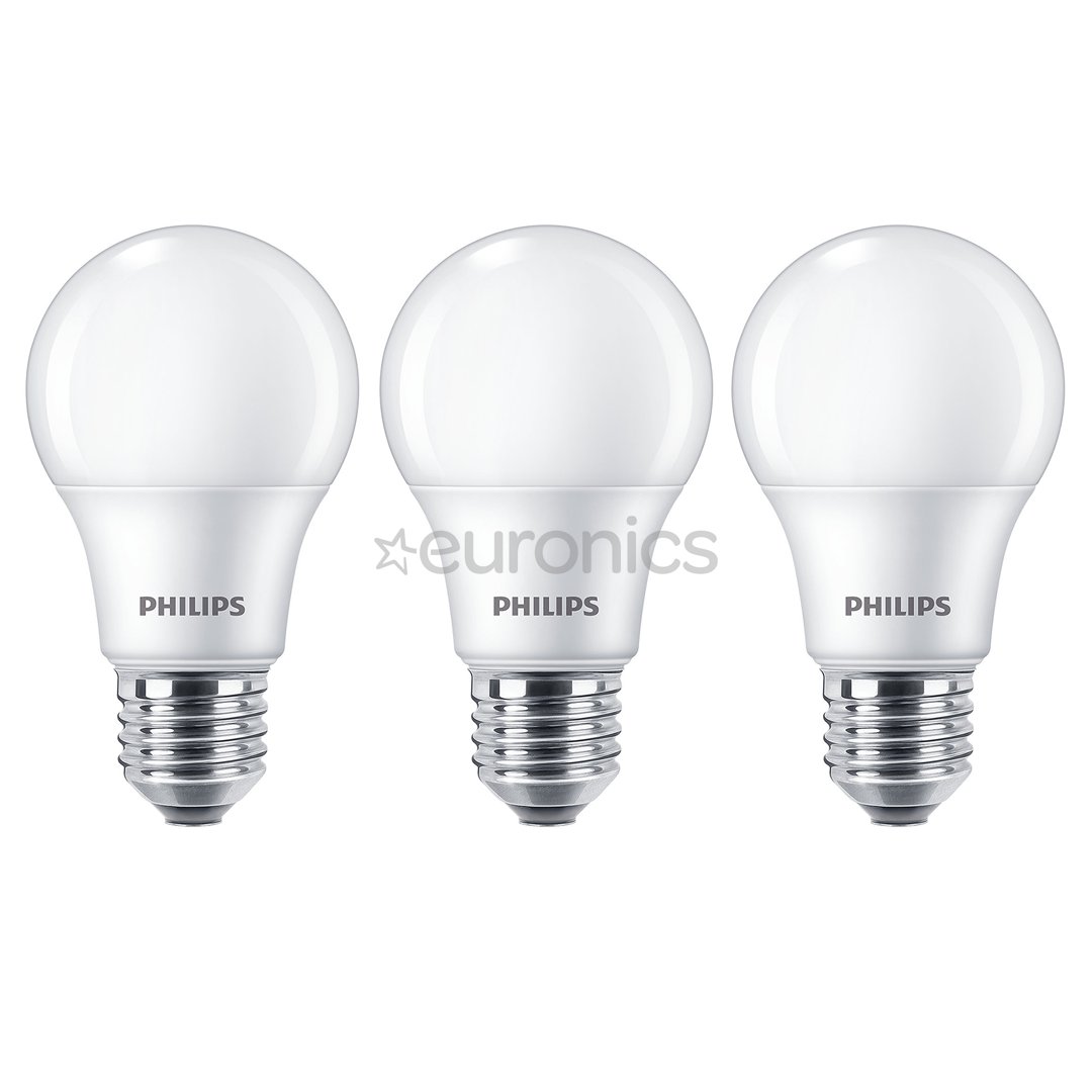 3 x LED lamp Philips E27