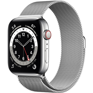 Смарт-часы Apple Watch Series 6 Steel (44 мм) GPS + LTE