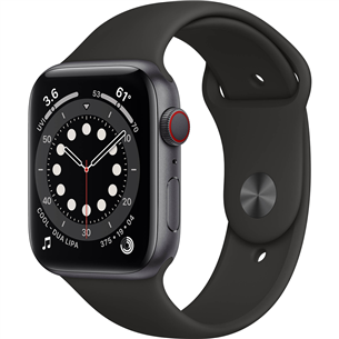 Смарт-часы Apple Watch Series 6 (44 мм) GPS + LTE MG2E3EL/A