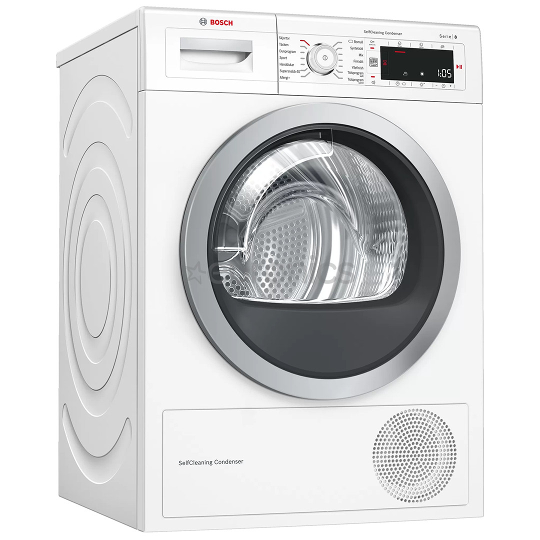Bosch, 8 kg, depth 59.9 cm - Dryer