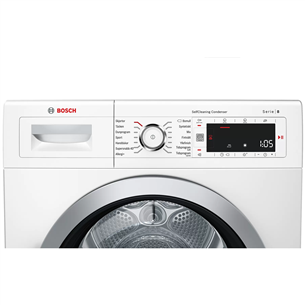 Bosch, 8 kg, depth 59.9 cm - Dryer