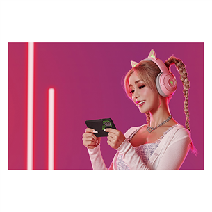 Razer Kraken BT Kitty Edition, pink - Wireless Gaming Headset