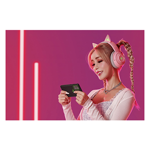 Razer Kraken BT Kitty Edition, розовый - Беспроводная игровая гарнитура