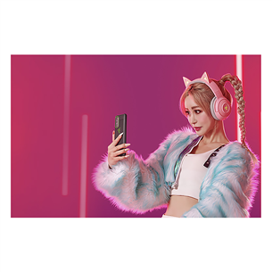 Razer Kraken BT Kitty Edition, pink - Wireless Gaming Headset