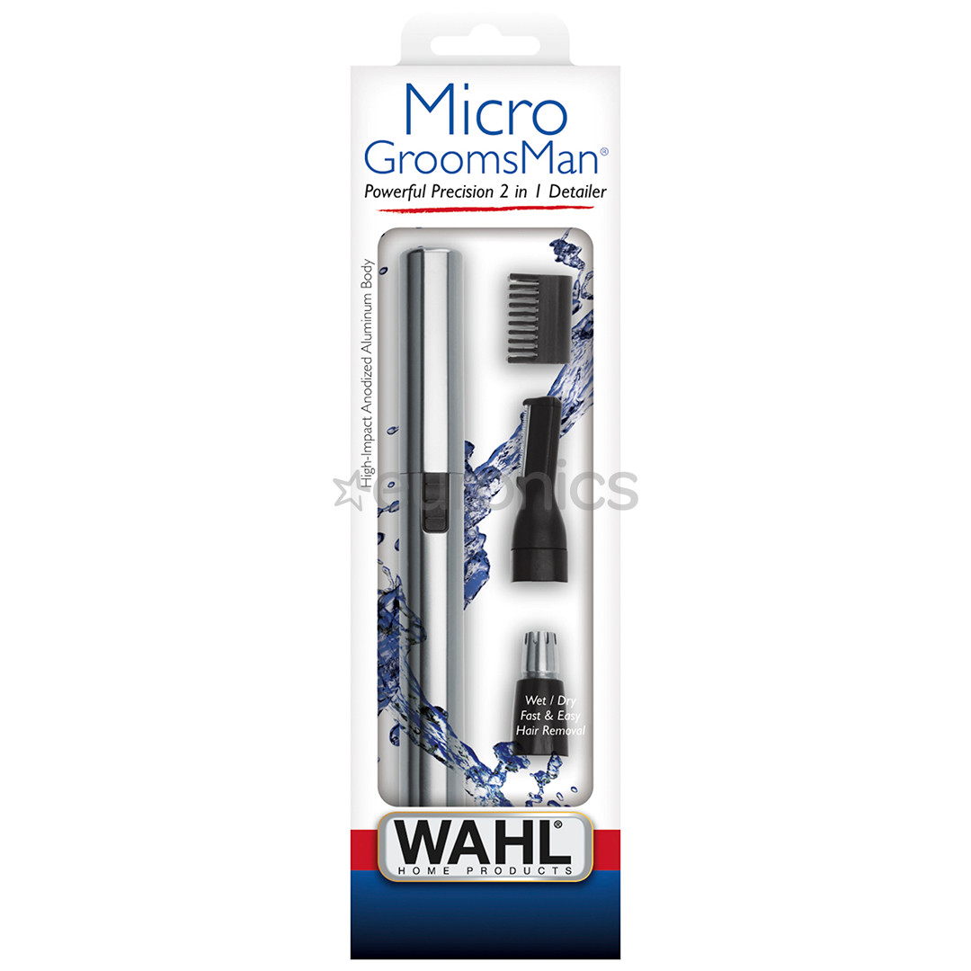 Wahl, серебристый/черный - Триммер для удаления волос в носу и ушах