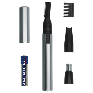 Wahl, black/silver - Pen trimmer