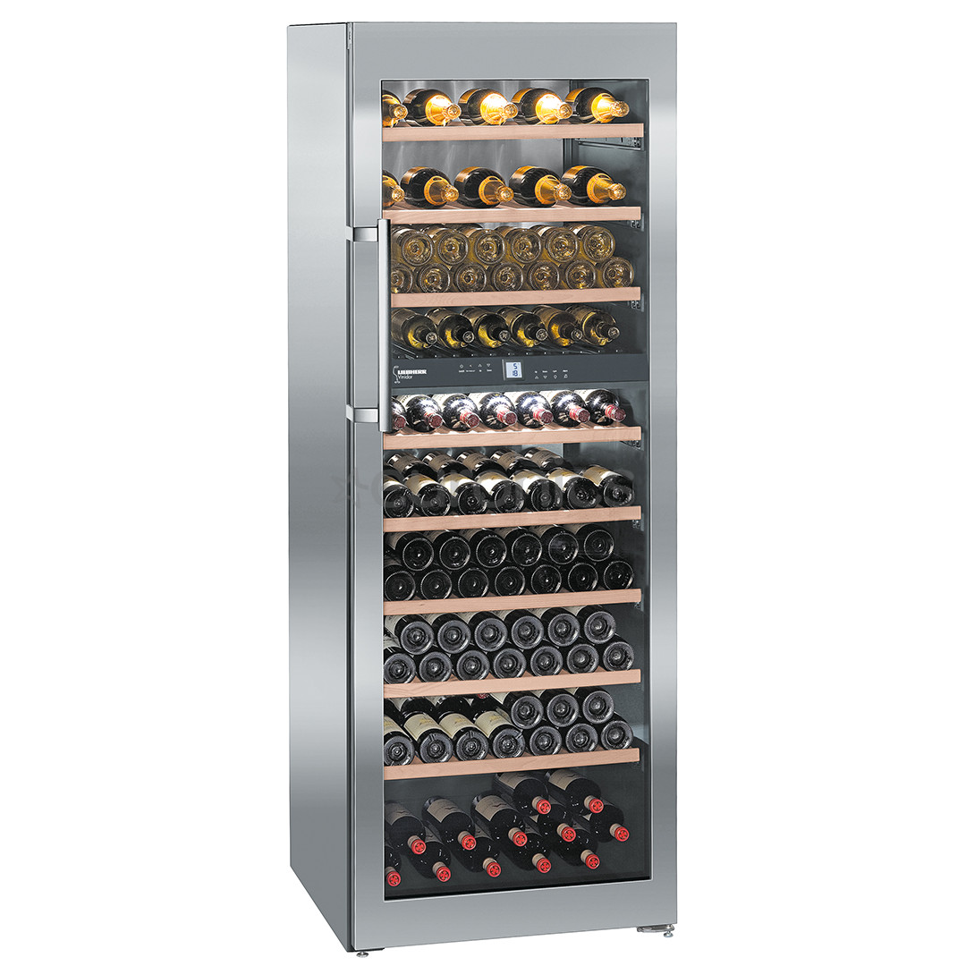 Liebherr Vinidor, 211 bottles, height 192 cm, inox - Wine Cooler