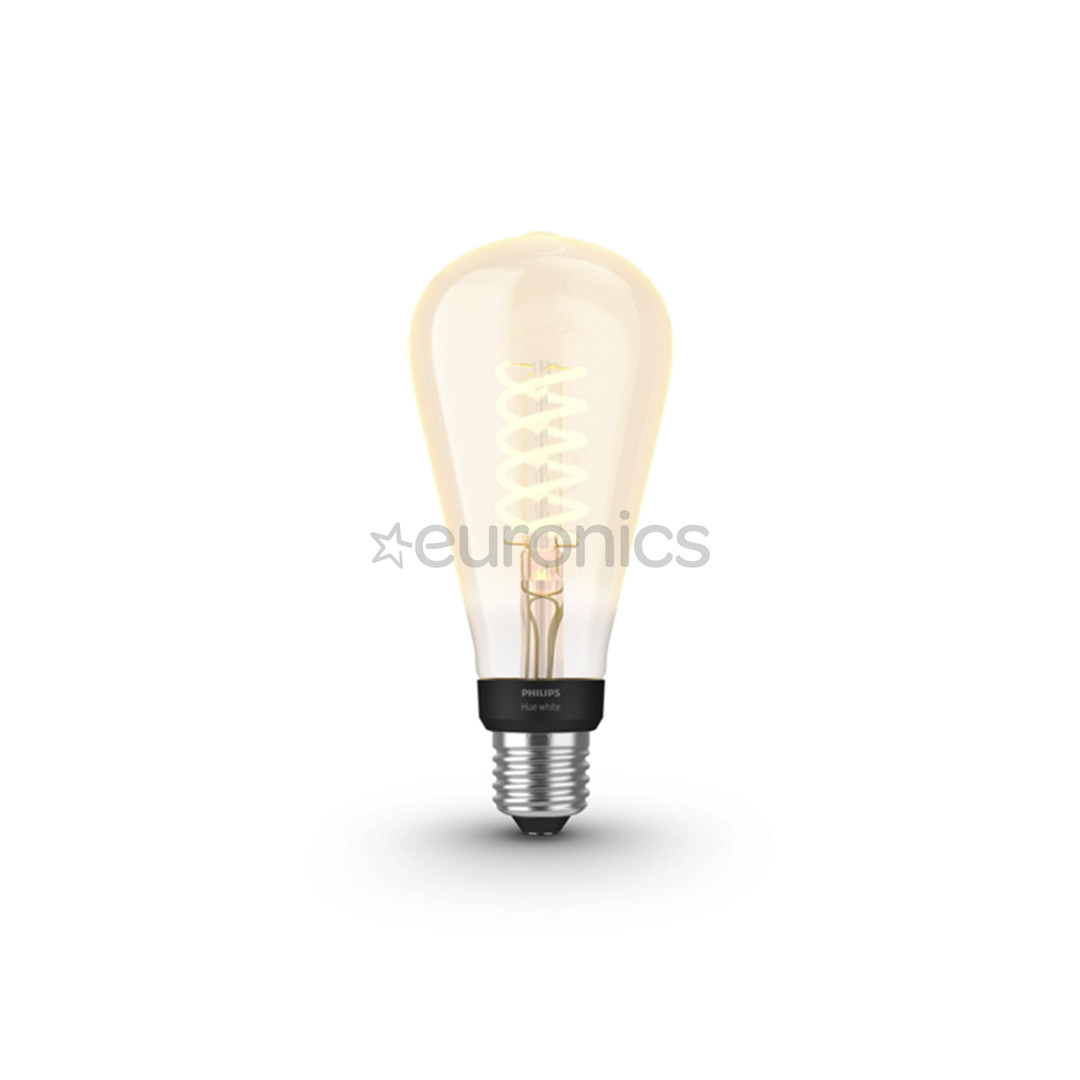 Philips Hue white Filament, E27, valge - Nutivalgusti