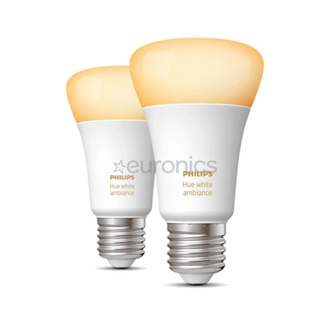 Комплект умных ламп Philips Hue White Ambiance (E27)