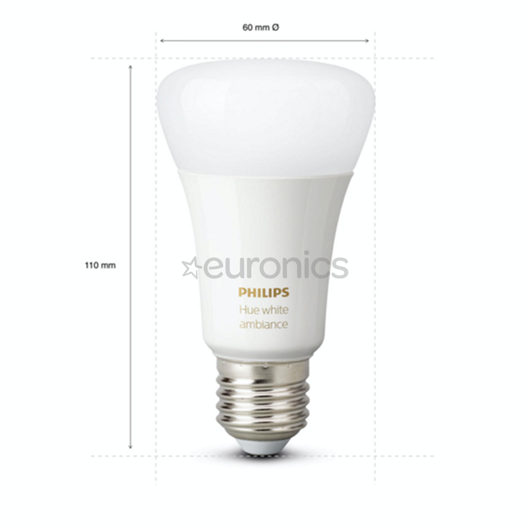 Nutivalgusti komplekt Philips Hue White Ambiance (E27)