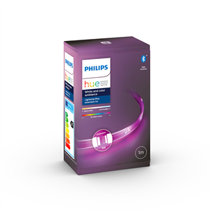 Philips Hue Lightstrip Plus, 1 m, mitmevärviline - LED valgusriba pikendus