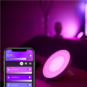Philips Hue White and Color Ambiance Bloom, valge - Nutikas laualamp