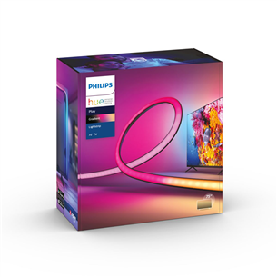 Philips Hue Play Gradient Lightstrip, 75''+ TV, must - LED valgusriba