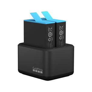 Двойное зарядное устройство + аккумулятор для камеры GoPro HERO9 Black ADDBD-001-EU