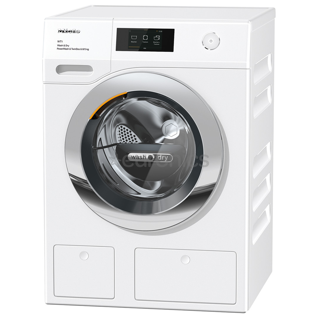 Miele, 8 kg / 5 kg, depth 60,1 cm, 1600 rpm - Washer-Dryer Combo