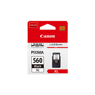 Canon PG-560XL, must - Tindikassett 3712C001