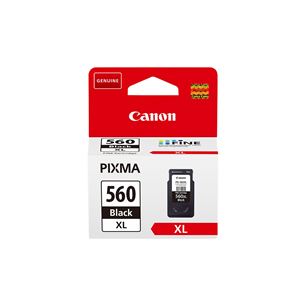 Canon PG-560XL, must - Tindikassett