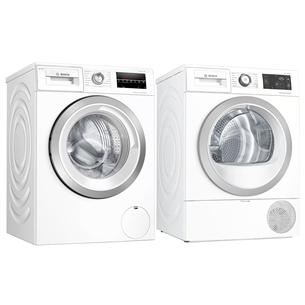 Washing machine + dryer Bosch (9 kg / 9 kg) WAU28SS9DN+WTU876HAS