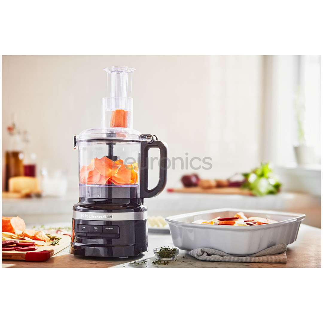 KitchenAid, 1,7 л, 250 Вт, черный - Кухонный комбайн