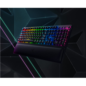 Razer BlackWidow V3 Pro Razer Green Switch, SWE, black - Mechanical Keyboard