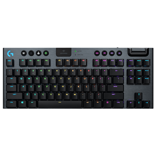 Logitech G915 TKL Clicky, SWE, must - Mehaaniline klaviatuur