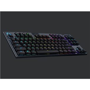 Logitech G915 TKL Clicky, SWE, черный - Механическая клавиатура