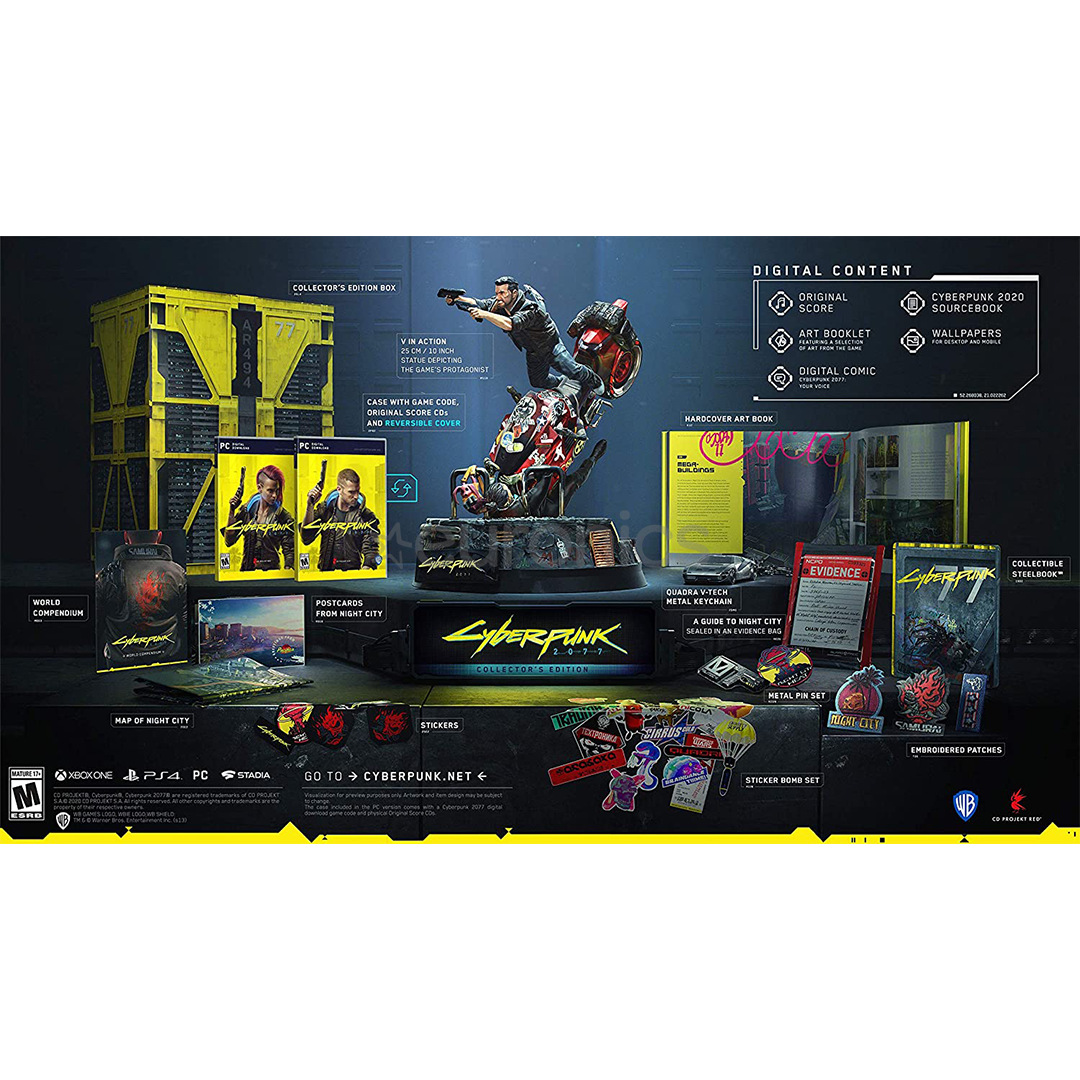 Arvutimäng Cyberpunk 2077 Collector's Edition