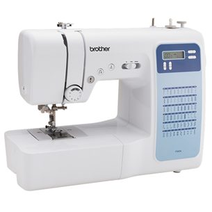 Brother, white/blue - Sewing machine