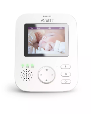 Philips Avent, white/green - Video baby monitor