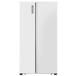 Hisense, NoFrost, 519 L, height 179 cm, white - SBS Refrigerator RS677N4AWF