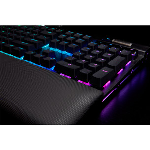 Corsair K100 Cherry MX Speed Black, SWE, black - Mechanical Keyboard