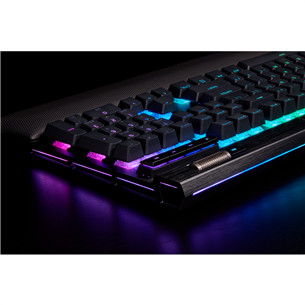 Corsair K100 Cherry MX Speed Black, SWE, black - Mechanical Keyboard
