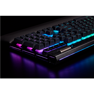 Corsair K100 Cherry MX Speed Black, SWE, must - Mehaaniline klaviatuur