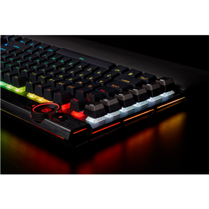 Corsair K100 Cherry MX Speed Black, SWE, must - Mehaaniline klaviatuur