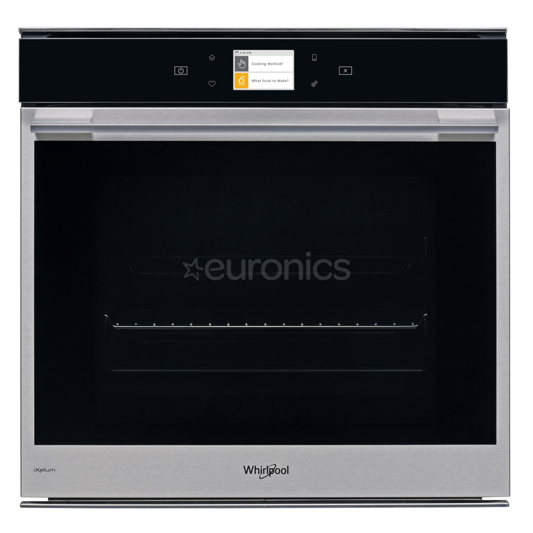 Whirlpool, 73 L, black/inox - Built-in oven